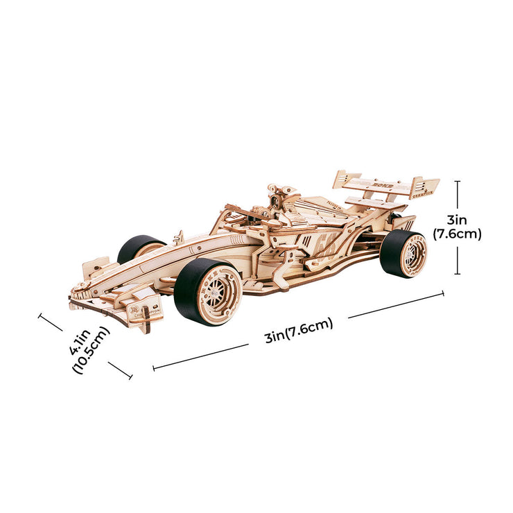 Racing Car 3D Wooden Puzzle LK505