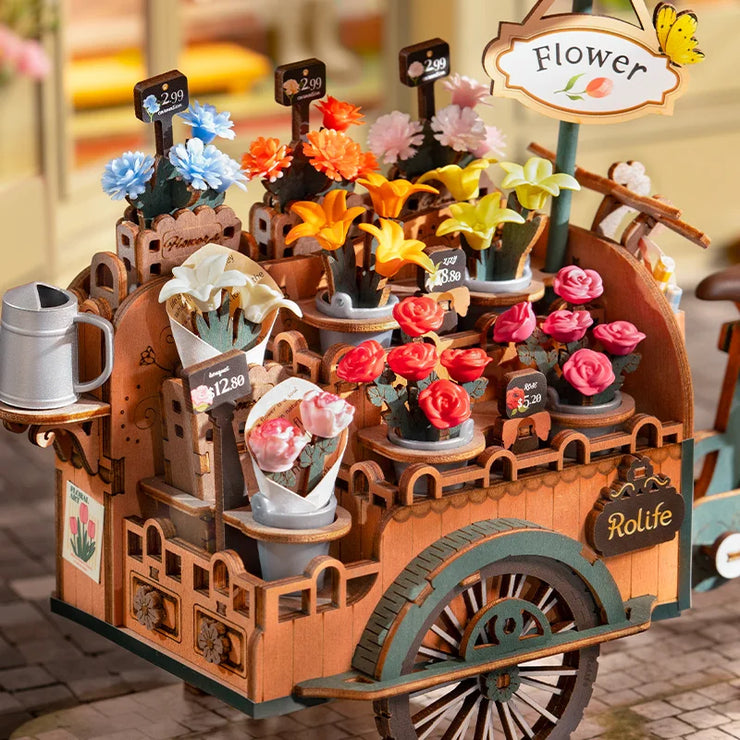 Blossom Cart 3D Wooden Puzzle TGS03