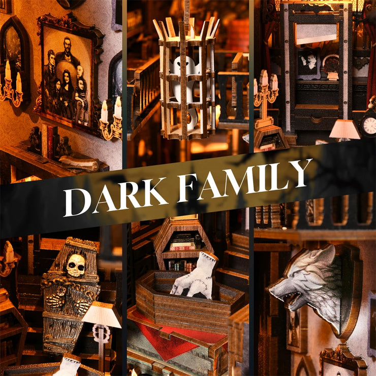 Addams Family Wednesday DIY Book Nook Kit