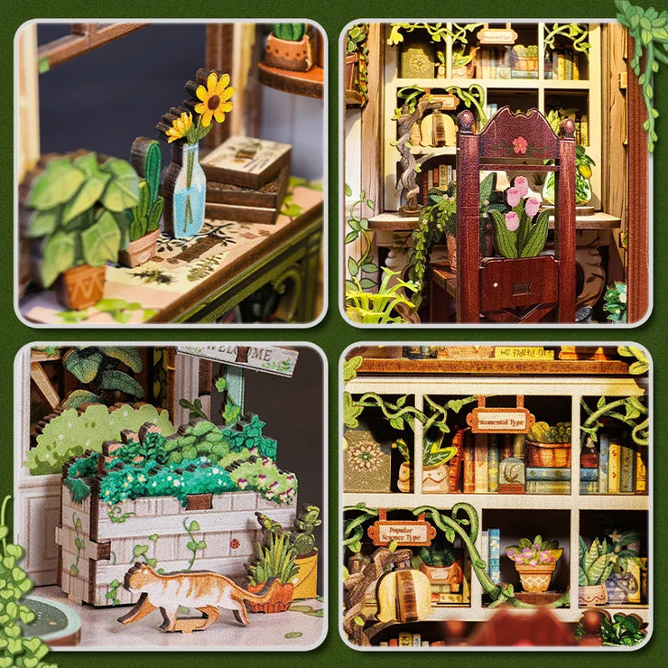 Green Life Bookshop DIY Book Nook Kit