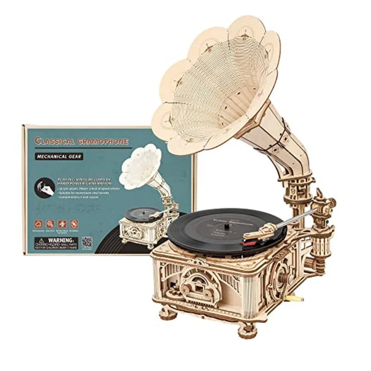 DIY Crank Classic Gramophone LKB01