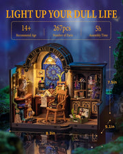 The Magic Study DIY Miniature House DG166