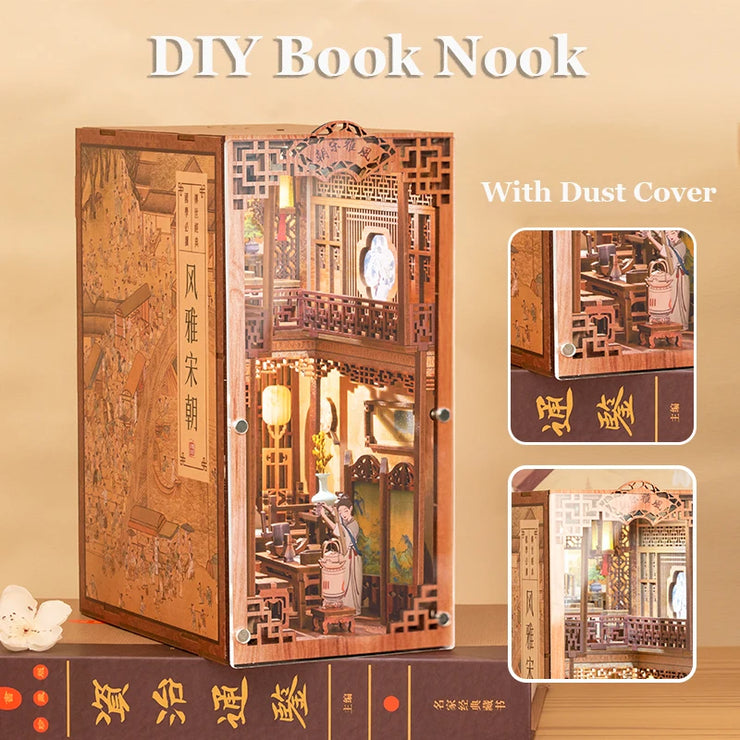 Elegant Song Dynasty DIY Book Nook Kit