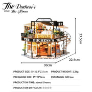 The Duchess's Tea Room DIY Wooden Dollhouse Miniature