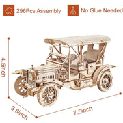 Vintage Car 3D Wooden Puzzle MC801