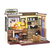 Detective Agency of Lodge DIY Wooden Doll House