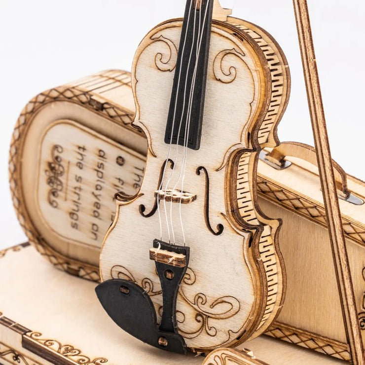 Violin Capriccio Model 3D Wooden Puzzle TG604K