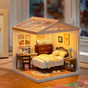 weet Dream Bedroom DIY Plastic Miniature House DW009