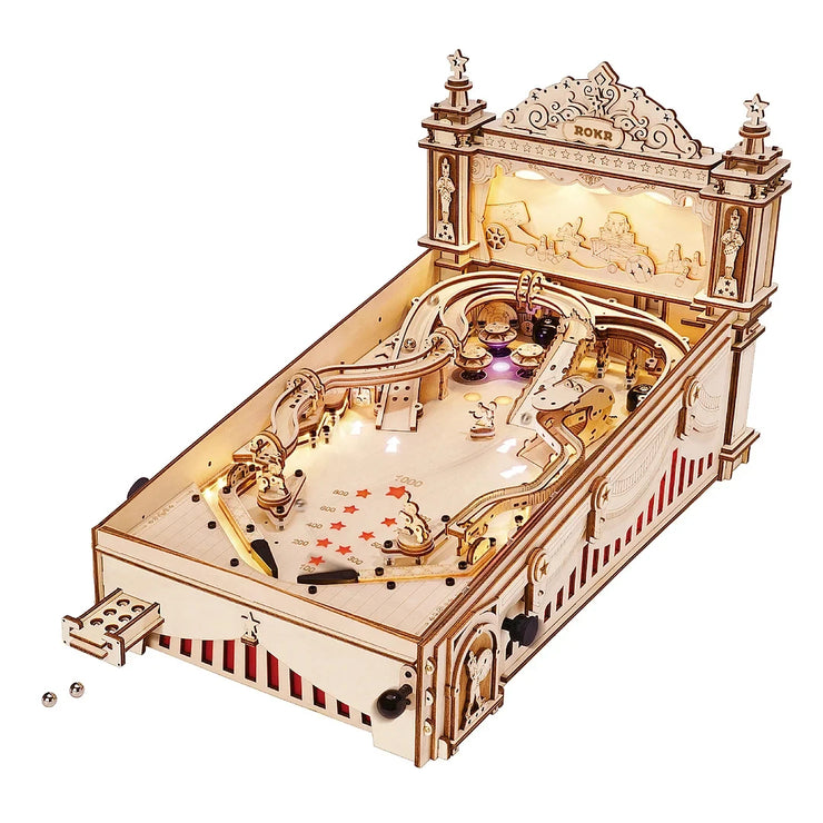 3D Pinball Machine 3D Wooden Puzzle EG01