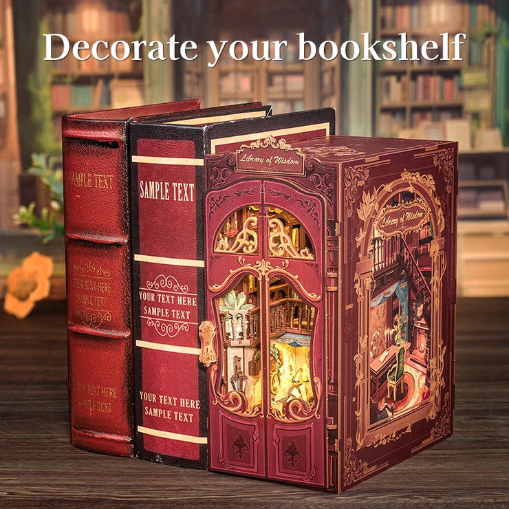 Library of Wisdom DIY Book Nook Kit