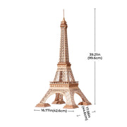 Eiffel Tower Plus 3D Wooden Puzzle TGC02