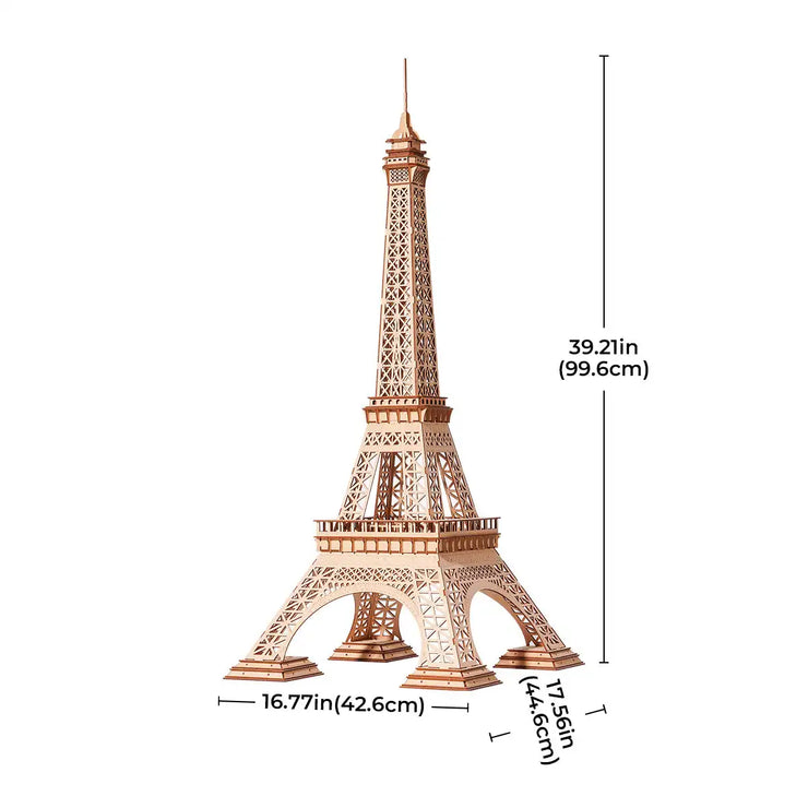 Eiffel Tower Plus 3D Wooden Puzzle TGC02