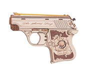 Mini Gun Toy Wooden 3D Puzzle LQ502