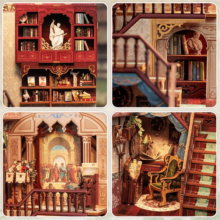 Library of Wisdom DIY Book Nook Kit