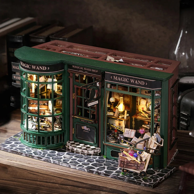 Magical Wand Shop DIY Dollhouse Kit