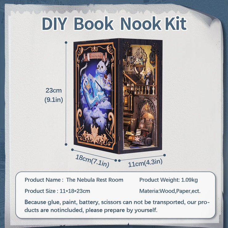 Nebula Common Room DIY Book Nook Kit