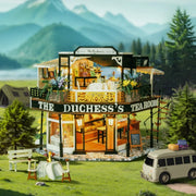 The Duchess's Tea Room DIY Wooden Dollhouse Miniature