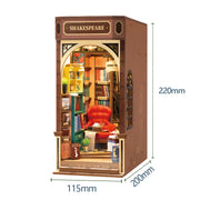 Bookstore DIY Book Nook Shelf Insert Kit TGB07