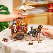 Blossom Cart 3D Wooden Puzzle TGS03