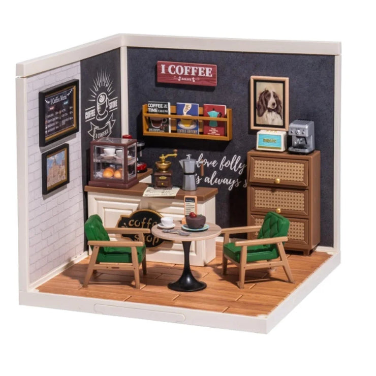 Fruit Store, Cafe Store & Supply Store Kit Plastic DIY Miniature House