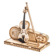 Violin Capriccio Model 3D Wooden Puzzle TG604K