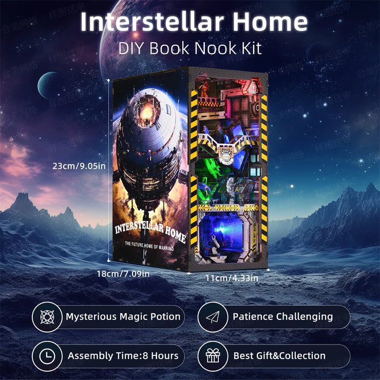 Interstellar Home DIY Book Nook Kit