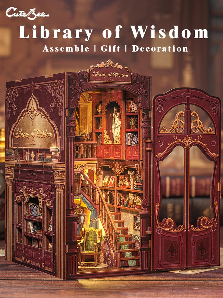 Library of Wisdom DIY Book Nook Kit