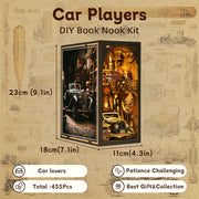 Car Players DIY Book Nook Kit