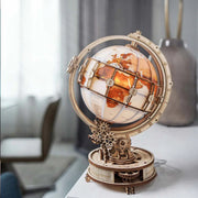 Luminous Globe 3D Wooden Puzzle ST003