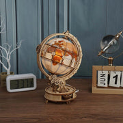 Luminous Globe 3D Wooden Puzzle ST003