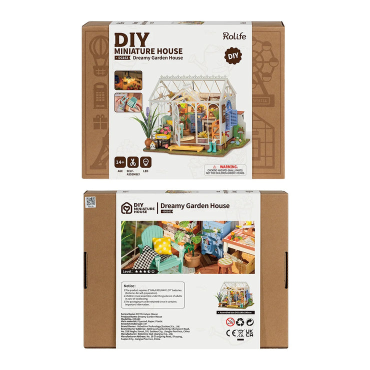 Dreamy Garden House DIY Miniature House Kit DG163