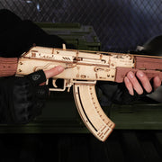 AK-47 Assault Rifle Toy Gun 3D Wooden Puzzle LQ901