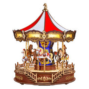 Classic Carousel 3D Wooden Puzzle AMC01