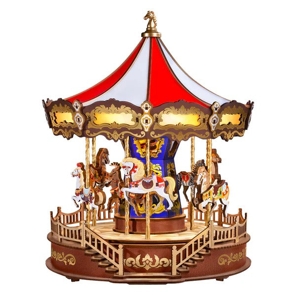 Classic Carousel 3D Wooden Puzzle AMC01