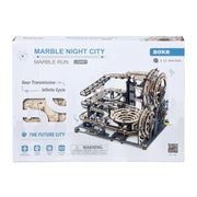 Marble Spaceport & Marble Night City Marble Run 3D Wooden Puzzle LGC01 LGA01