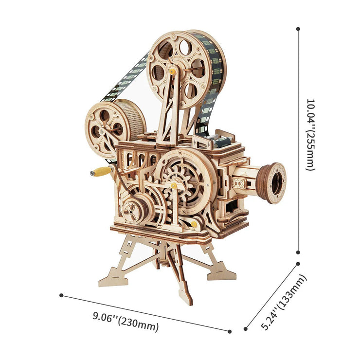 Vitascope Movie Projector 3D Wooden Puzzle LK601