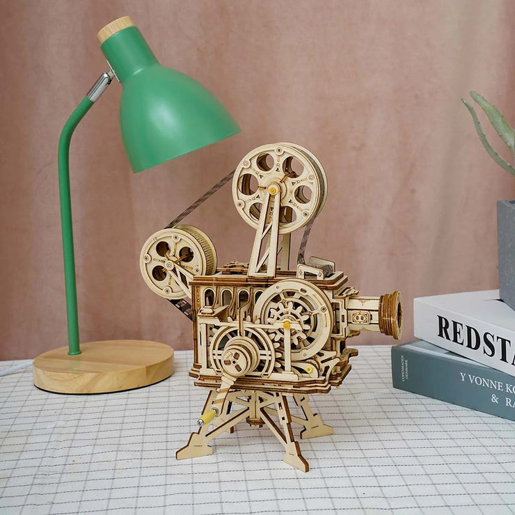 Vitascope Movie Projector 3D Wooden Puzzle LK601