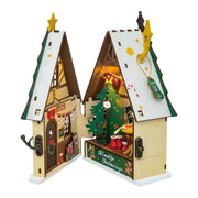 Twinkling Christmas House DIY Miniature House DS036