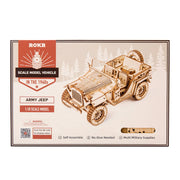 Prime Steam Express Train, Army Jeep, Grand Prix Car & Heavy Truck 3D Wooden Puzzles