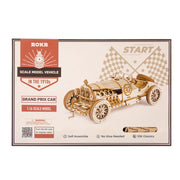 Prime Steam Express Train, Army Jeep, Grand Prix Car & Heavy Truck 3D Wooden Puzzles