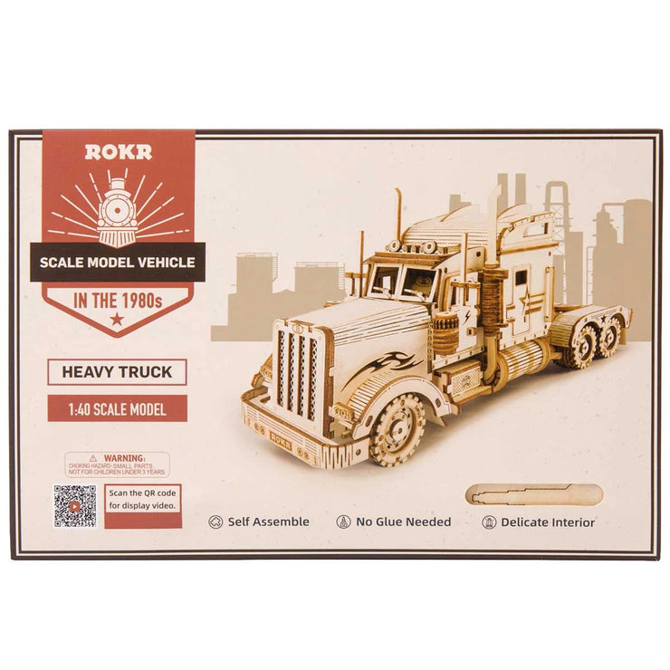 Prime Steam Express Train, Army Jeep, Grand Prix Car & Heavy Truck 3D Wooden Puzzles