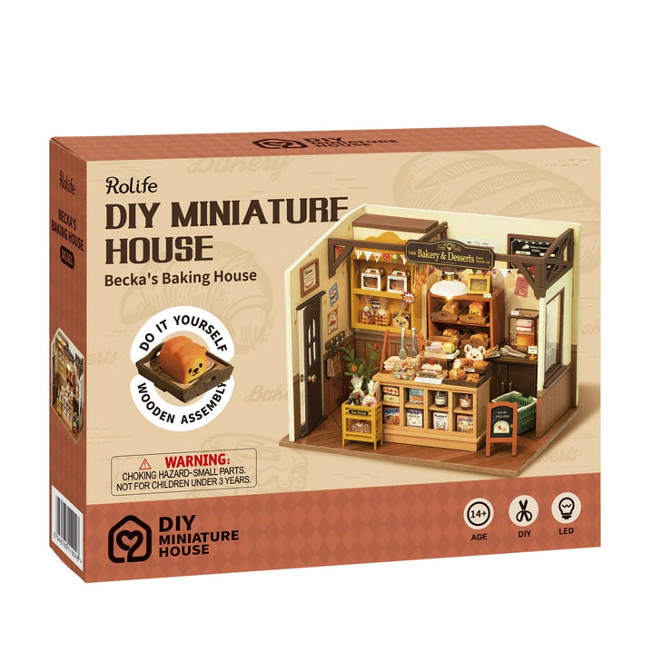 Becka's Baking House DIY Miniature House Kit DG161