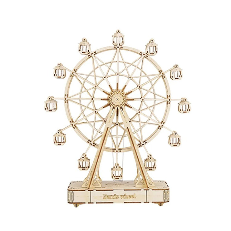 Ferris Wheel 3D Wooden Puzzle Music Box TGN01