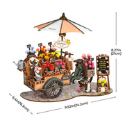 Blossom Cart 3D Wooden Puzzle TGS03