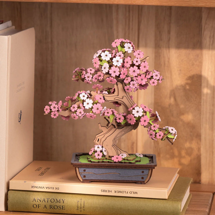 Sakura Bonsai DIY Wooden 3D Puzzle TG415