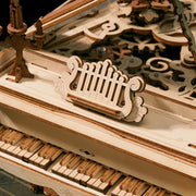 Magic Piano Mechanical Music Box 3D Wooden Puzzle AMK81