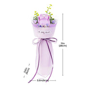 Purple Rose & White Camellia DIY 3D Puzzle Model AF021 & AF011