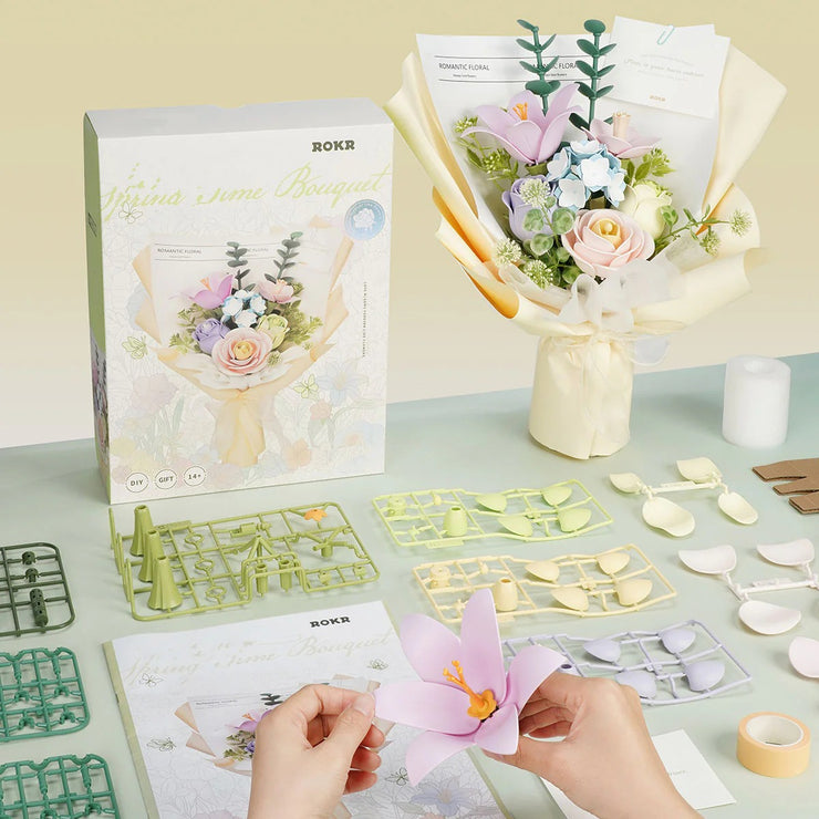 Spring Time Bouquet DIY 3D Puzzle AF01J